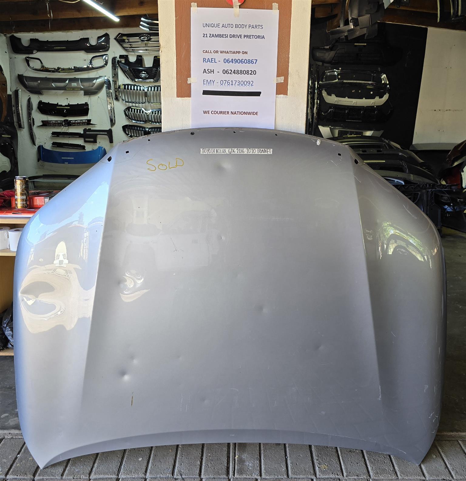 Toyota Hilux GD6 2016 - 2020 Bonnet (Genuine) - Private Seller Toyota Hilux GD6 2016 - 2020 Bonnet (Genuine) - Private Seller