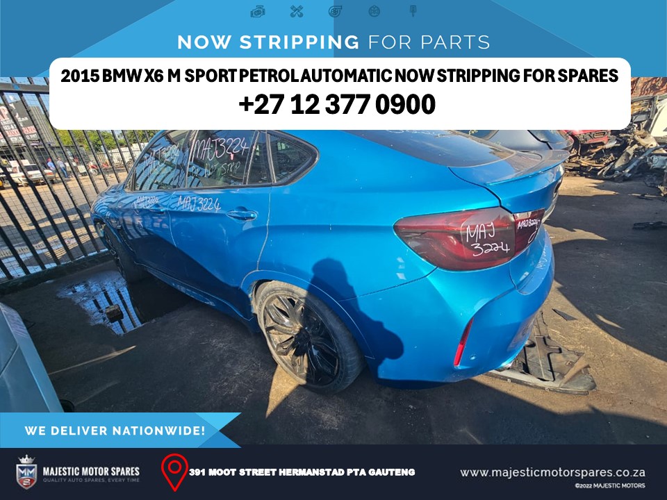 2015 Bmw X6 F86 motor sport stripping used parts