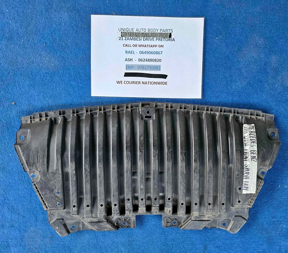 Mercedes Benz W213 W238 Front Splash Tray Mercedes Benz W213 W238 Front Splash Tray