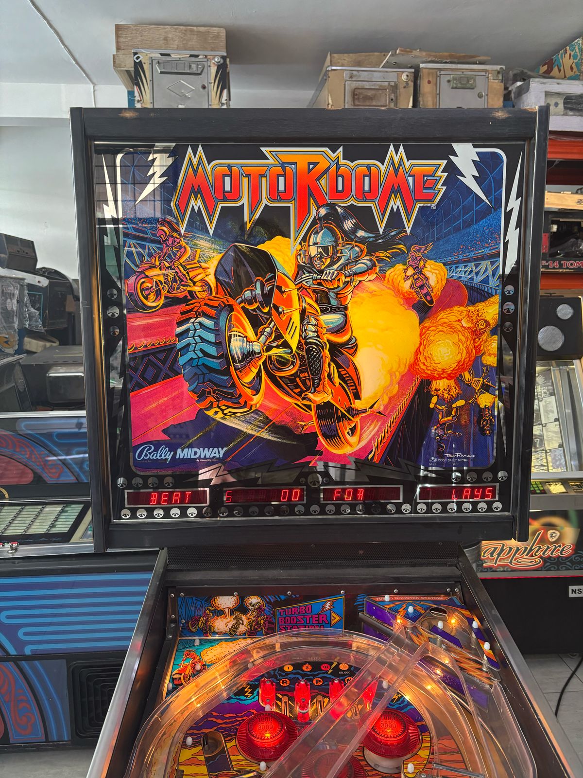 Motordome Bally Pinball Machine for Sale