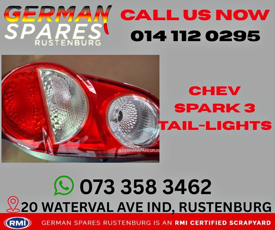 CHEVROLET SPARTK 3 TAIL-LIGHT - Private Seller