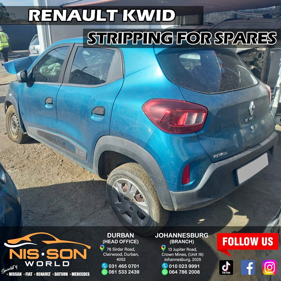 Renault Kwid Stripping For Spares