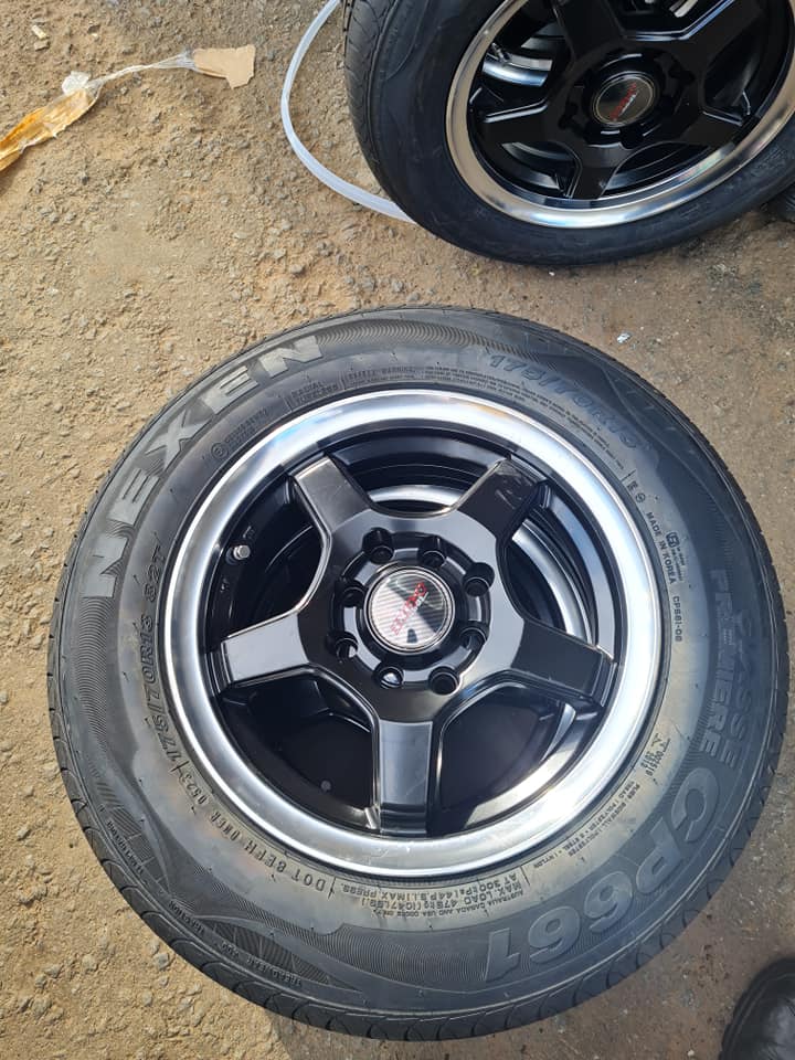 Nissan 1400 Brand new mags and tyres Nexen 175/70/13 - Private Seller