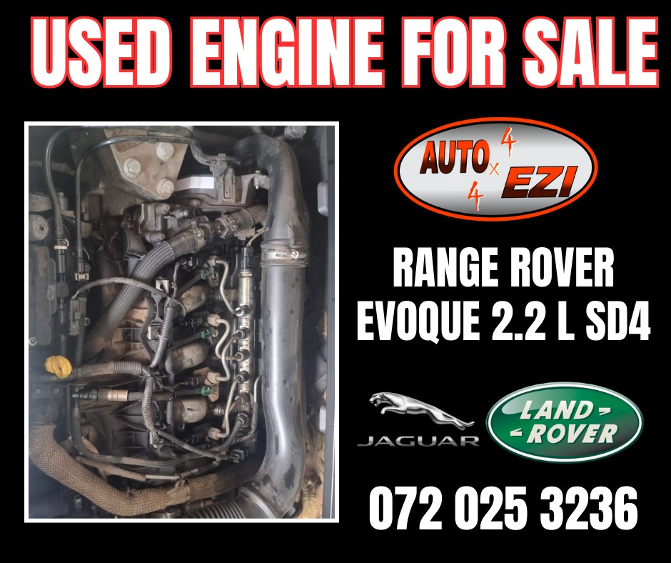 Land Rover Range Rover Evoque Si4 2.2 Used Engine Land Rover Range Rover Evoque Si4 2.2 Used Engine