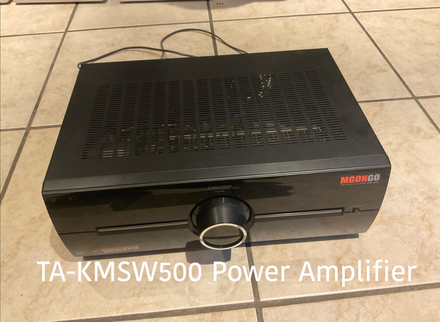 Selling Sony Mgongo 7.2 HiFi set-all parts sold separately