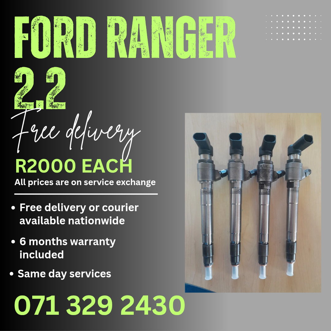 FORD RANGER 2.2 DIESEL INJECTORS FOR SALE WITH WARRANTY - Private Seller FORD RANGER 2.2 DIESEL INJECTORS FOR SALE WITH WARRANTY - Private Seller
