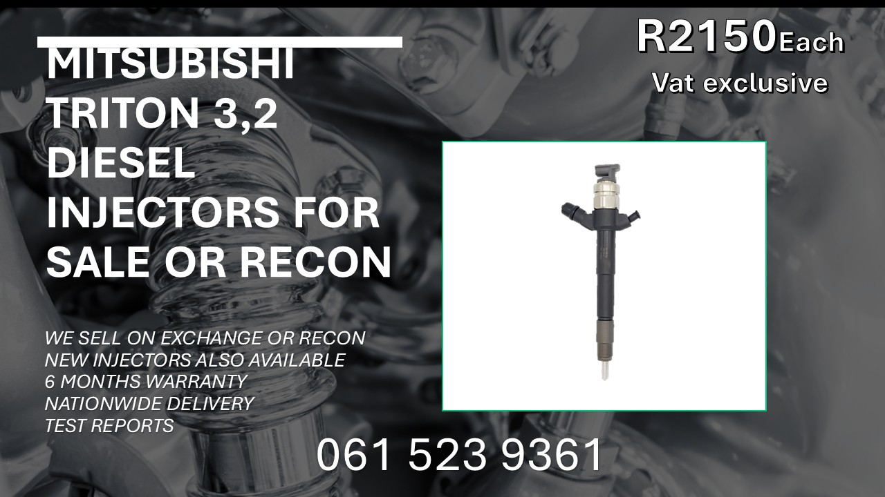 MITSUBISHI TRITON 3.2 DIESEL INJECTORS FOR SALE WITH TEST REPORTS - Private Seller MITSUBISHI TRITON 3.2 DIESEL INJECTORS FOR SALE WITH TEST REPORTS - Private Seller