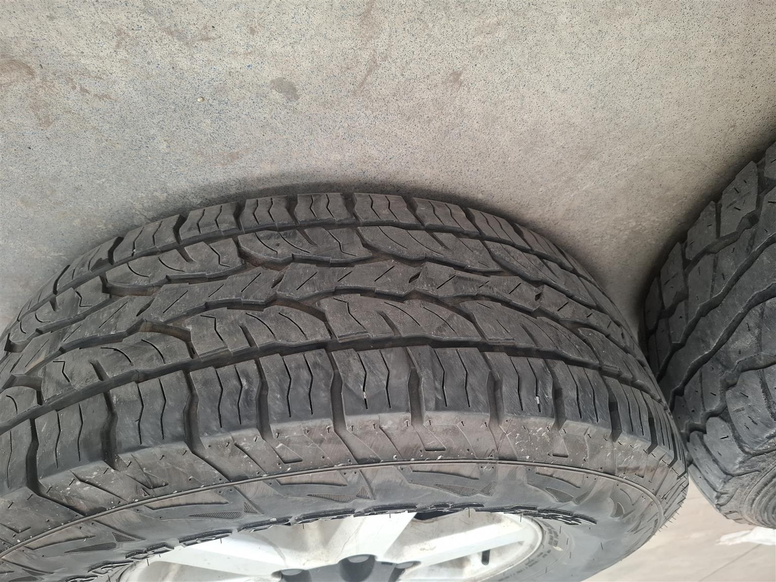 Isuzu mags and tyres - Private Seller Isuzu mags and tyres - Private Seller