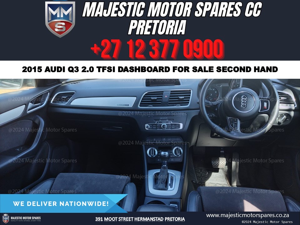 Audi Q3 2.0 TFSI dashboard for sale Pretoria Gauteng - Private Seller Audi Q3 2.0 TFSI dashboard for sale Pretoria Gauteng - Private Seller