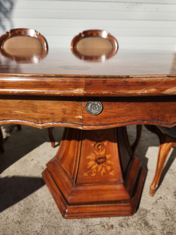 Classic Antique Italian Dining Room Set
