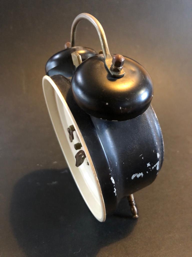 Vintage Antique Analogue German Jerger Mechanical Alarm clock