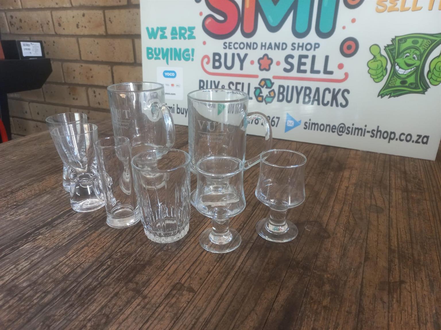 Various Glassware