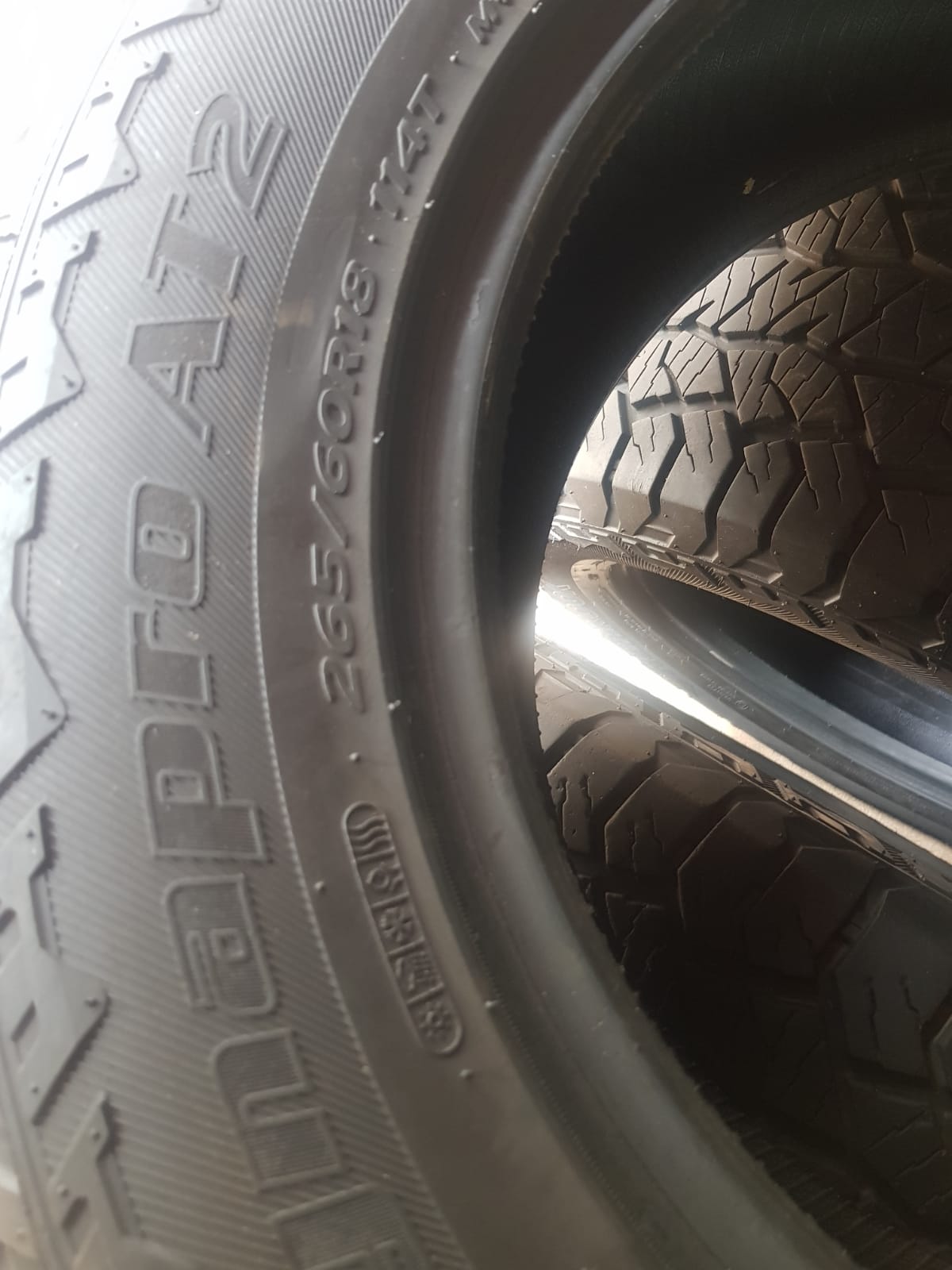 Hankook tyres 3off 265 x 60 x R18 - Private Seller Hankook tyres 3off 265 x 60 x R18 - Private Seller