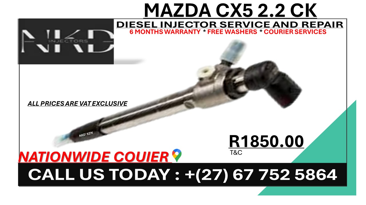 Mazda CX5 2.2 BK Diesel Injectors on Recondition - Private Seller Mazda CX5 2.2 BK Diesel Injectors on Recondition - Private Seller