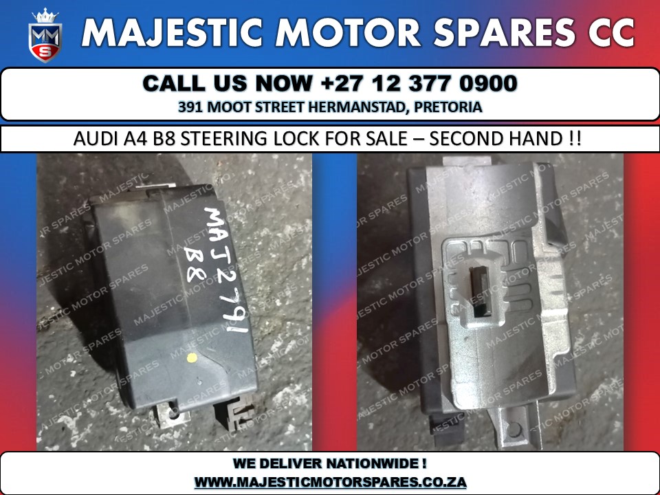 For Sale: Audi A4 B8 Steering Lock – Used - Private Seller For Sale: Audi A4 B8 Steering Lock – Used - Private Seller