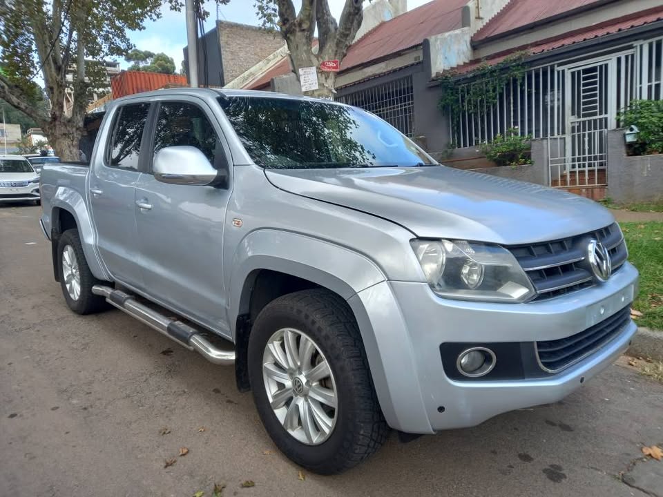 2012 VW Amarok Double cab 2.0 TDI 4motion Manual 4x4, Silver, 110000kms