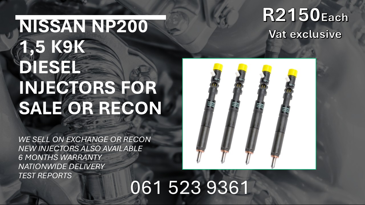 NISSAN NP200 DIESEL INJECTORS FOR SALE WITH TEST REPORTS - Private Seller NISSAN NP200 DIESEL INJECTORS FOR SALE WITH TEST REPORTS - Private Seller