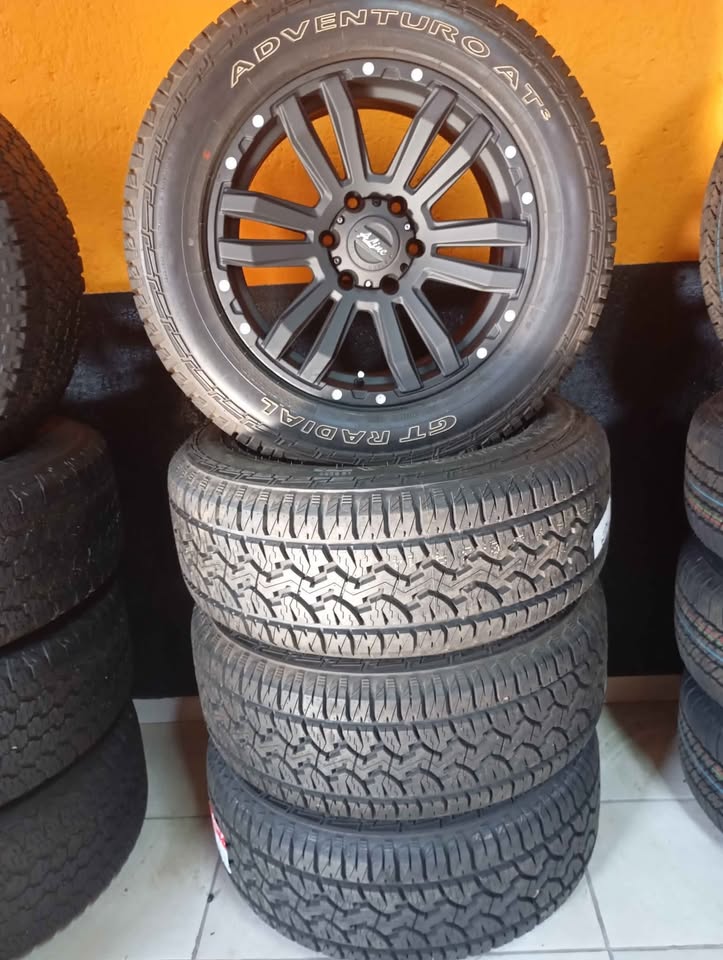 18" new rims and tyres for 4x4 bakkies and SUV available. - Private Seller