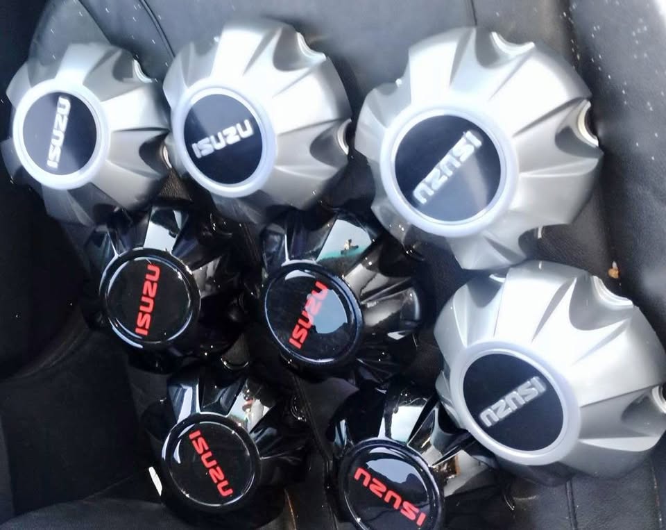 Isuzu Caps for 18" mags X-Rider & D-Max - Private Seller Isuzu Caps for 18" mags X-Rider & D-Max - Private Seller