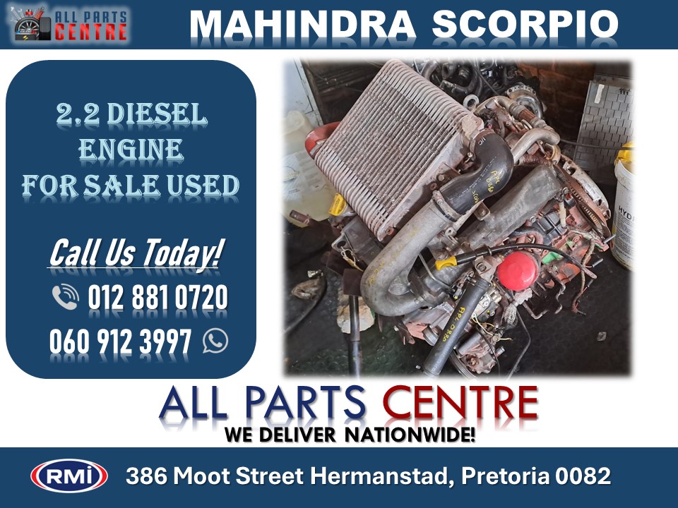 Mahindra Scorpio 2.2 diesel engine for sale Mahindra Scorpio 2.2 diesel engine for sale