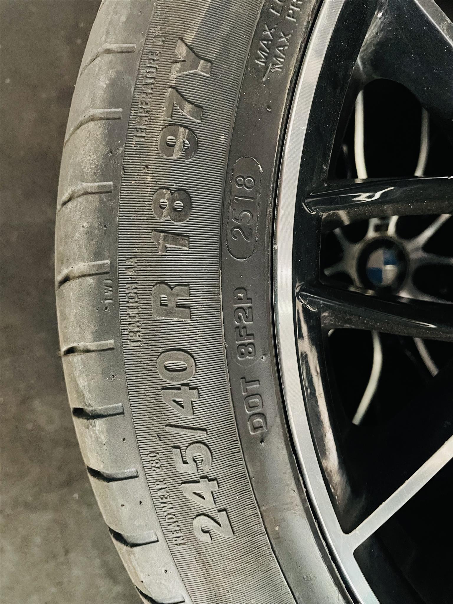 BMW 18”Rims x4 with tyres - Private Seller
