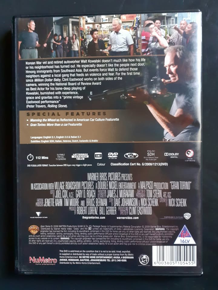 Gran Torino - Clint Eastwood (DVD)
