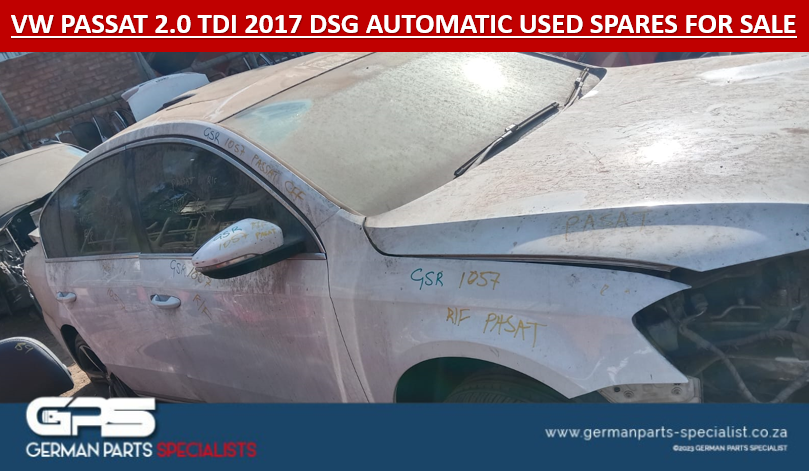 VW PASSAT 2.0 TDI 2017 DSG AUTOMATIC USED SPARES FOR SALE - Private Seller VW PASSAT 2.0 TDI 2017 DSG AUTOMATIC USED SPARES FOR SALE - Private Seller