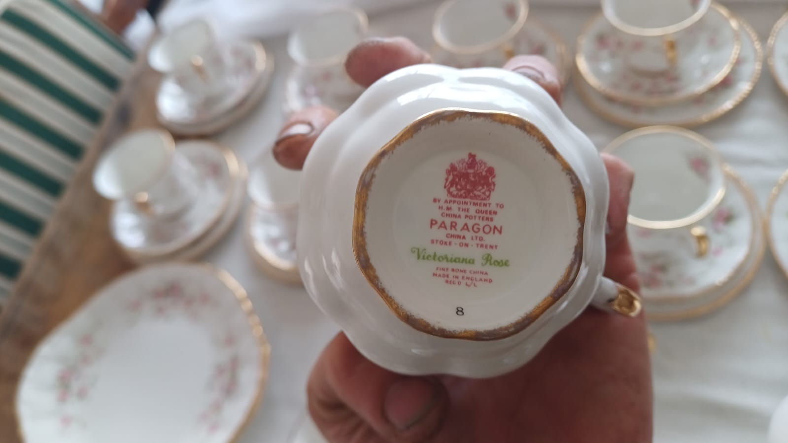 Royal Albert Fine Bone China and Paragon Victorian Rose Fine China
