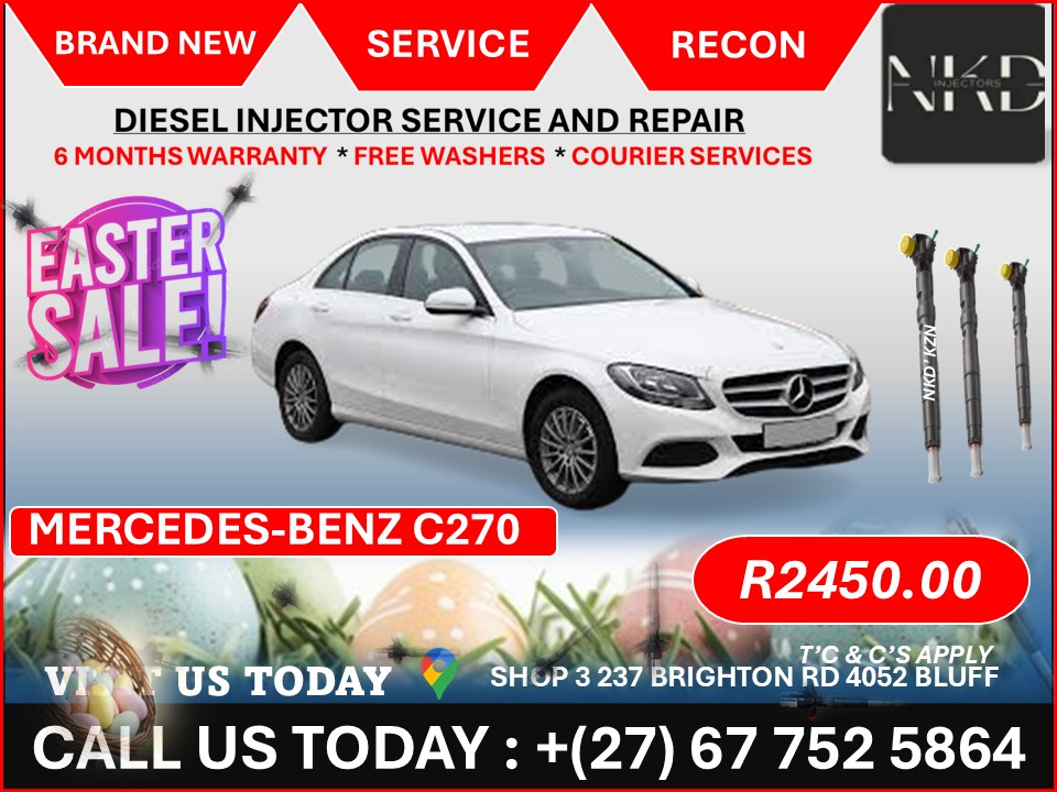 Mercedes-Benz C270 Diesel Injectors - Private Seller Mercedes-Benz C270 Diesel Injectors - Private Seller