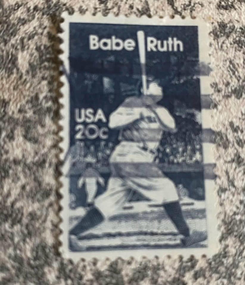 Stamp - Babe Ruth USA stamp
