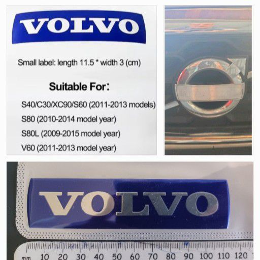 Volvo front grille badge logo sticker emblem - Private Seller