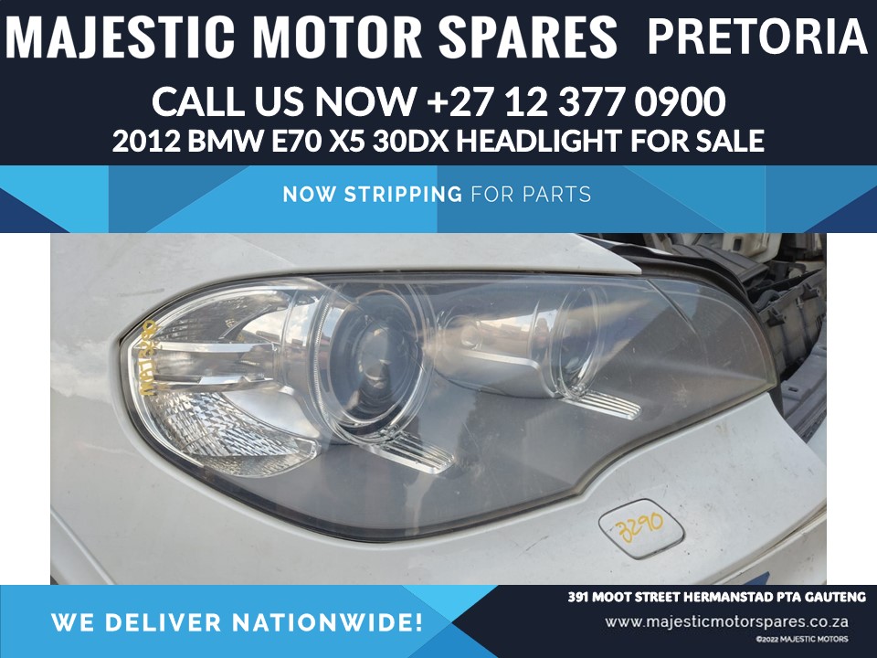 BMW X5 E70 30dx headlight for sale used - Private Seller BMW X5 E70 30dx headlight for sale used - Private Seller