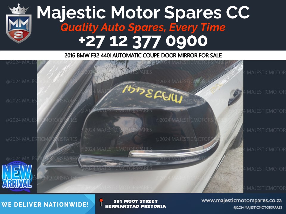 BMW F32 440i Door Mirror for Sale – OEM Replacement for 2016 - Private Seller BMW F32 440i Door Mirror for Sale – OEM Replacement for 2016 - Private Seller