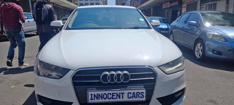 2015 AUDI A4 2.0TDI AUTOMATIC TRANSMISSION, WHITE COLOUR, 89000KM, PRICE R110,000