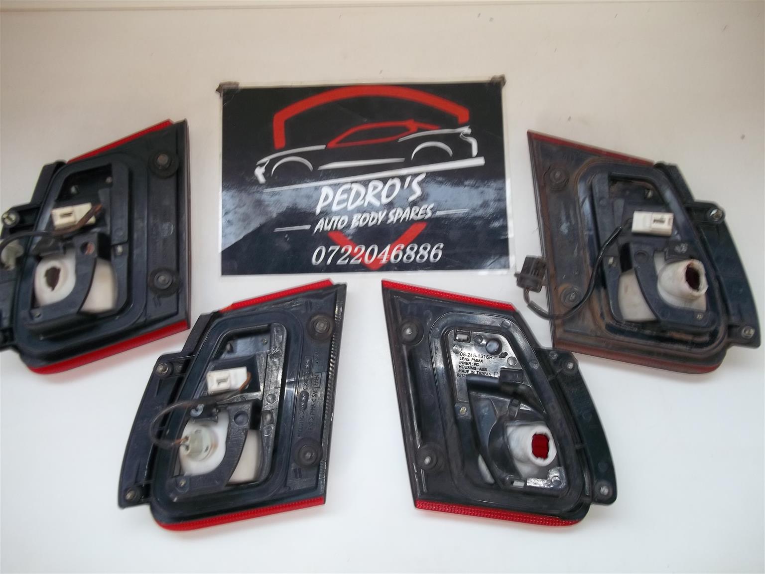 Used Nissan Almera ('01-'03) Inner tail lights (Left & Right) Sold