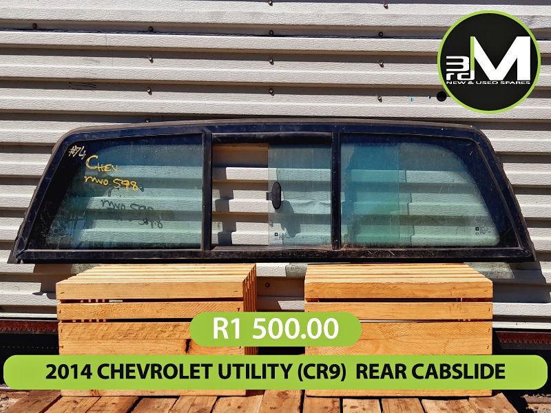 2013-2015 Chevrolet utility rear cab glass sliders - Private Seller 2013-2015 Chevrolet utility rear cab glass sliders - Private Seller