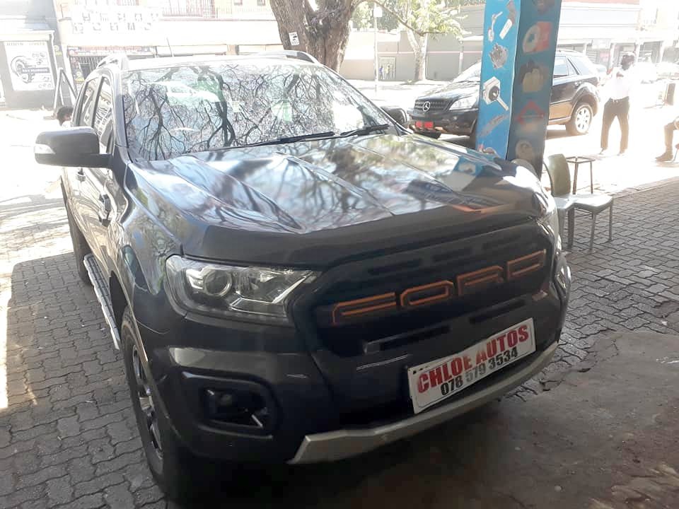 2019 Ford Ranger 2.0BiTurbo Wildtrak Auto Grey color  Leather Seat  Reverse camera  PDC Sensors  520