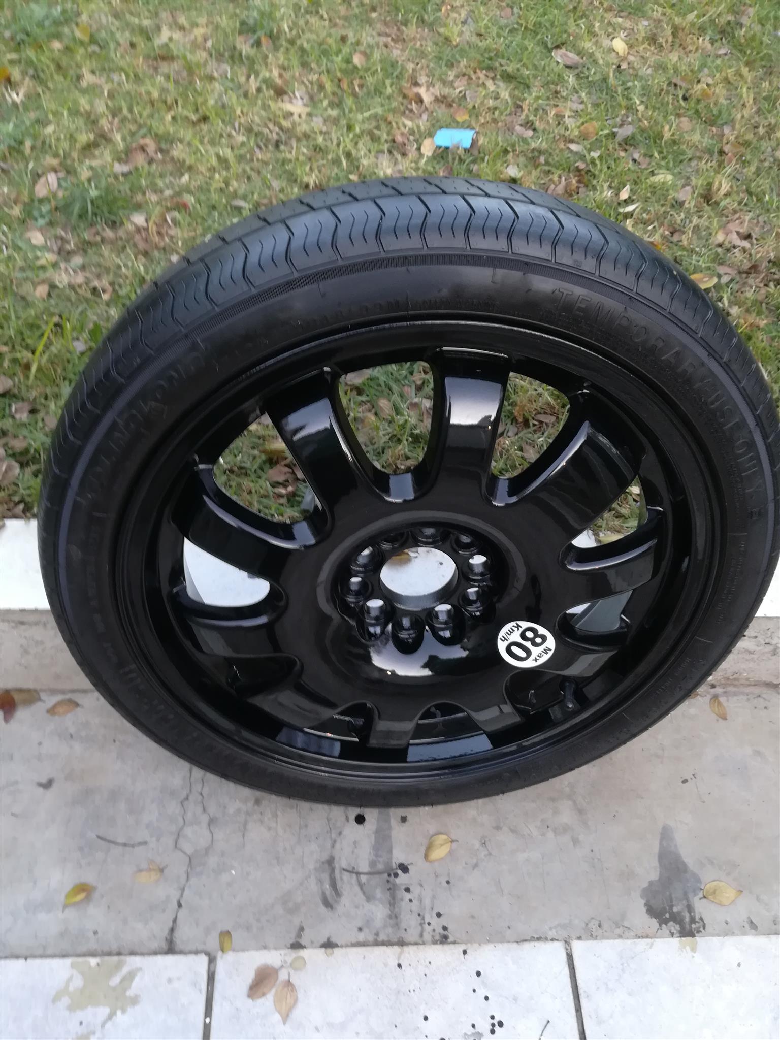 Renault Clio RS Trophy 18 inch Alloy Space Saver Spare Wheel with Jack tools - Private Seller Renault Clio RS Trophy 18 inch Alloy Space Saver Spare Wheel with Jack tools - Private Seller