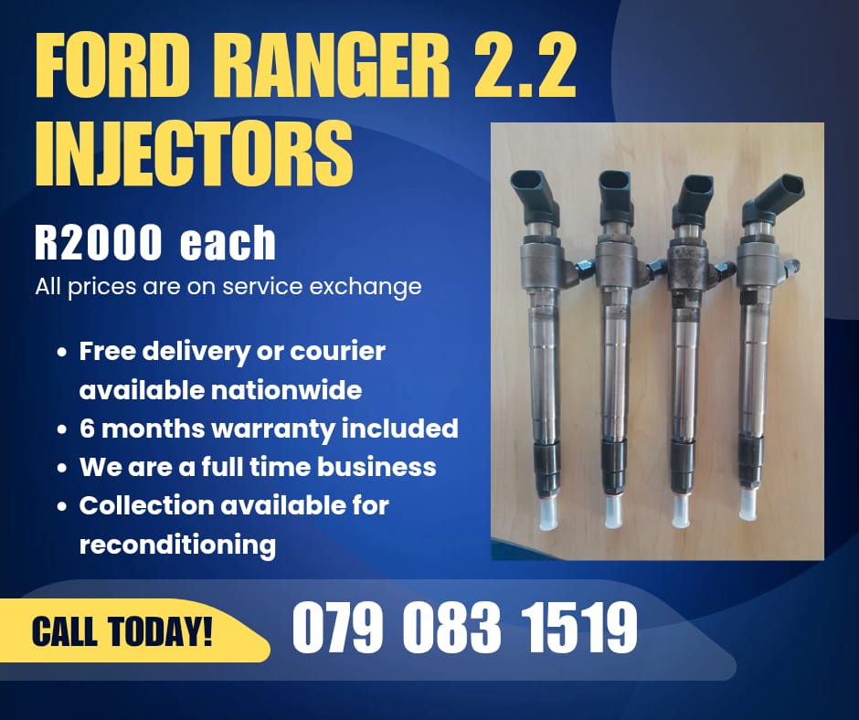 FORD RANGER 2.2 INJECTORS FOR SALE WITH WARRANTY - Private Seller
