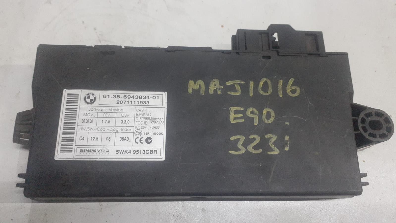 BMW E90 323i used CAS control module unit - Private Seller BMW E90 323i used CAS control module unit - Private Seller