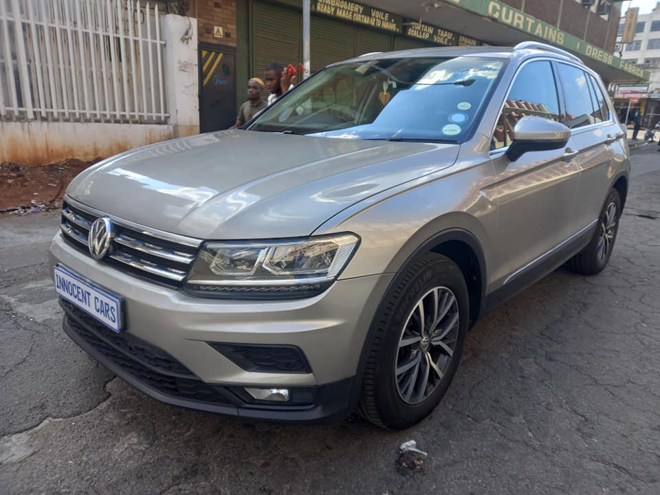 2018 VW TIGUAN 1.4TSi PETROL, SUV AUTOMATIC, GREY COLOUR, MILEAGE 48000KM