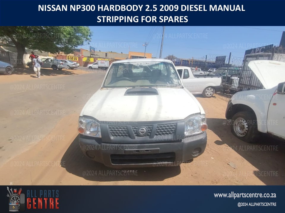 2009 Nissan Np300 Hardbody 2.5 LWB diesel manual spares 2009 Nissan Np300 Hardbody 2.5 LWB diesel manual spares