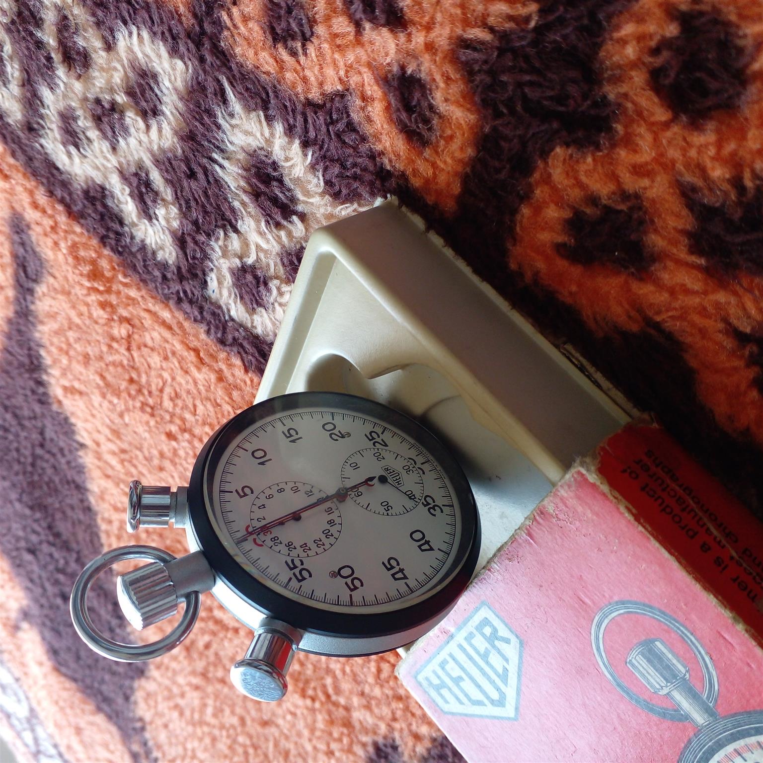 1970 Tag Heuer split-secont stop watch