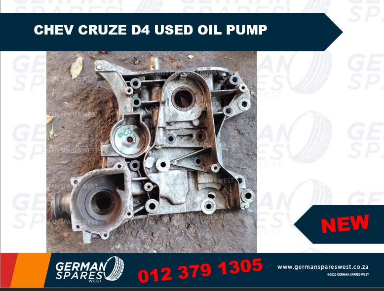 Chev Cruze D4 Used Oil Pump - Private Seller Chev Cruze D4 Used Oil Pump - Private Seller