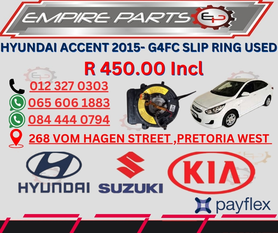 HYUNDAI ACCENT 2015- G4FC SLIP RING - Private Seller HYUNDAI ACCENT 2015- G4FC SLIP RING - Private Seller
