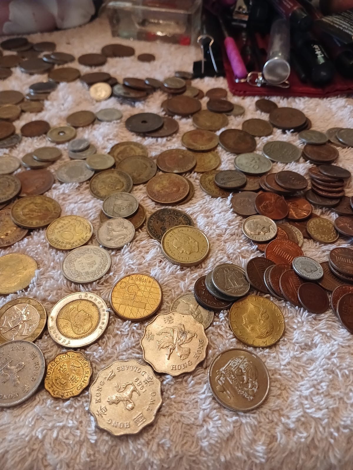 Old. Coins. Notes