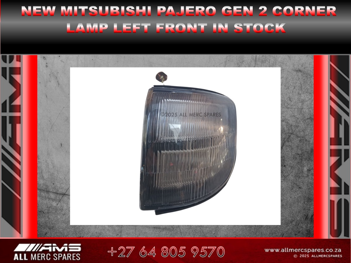 New Pajero Gen 2 Corner Lamp Left Front – For Sale!