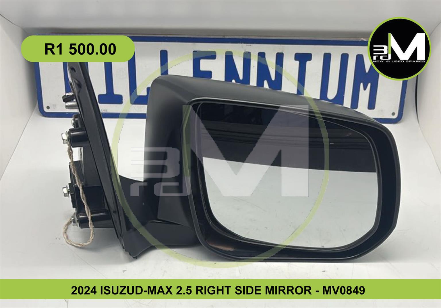 2024 ISUZU D-MAX 2.5 RIGHT SIDE MIRROR - MV0849 - Private Seller 2024 ISUZU D-MAX 2.5 RIGHT SIDE MIRROR - MV0849 - Private Seller