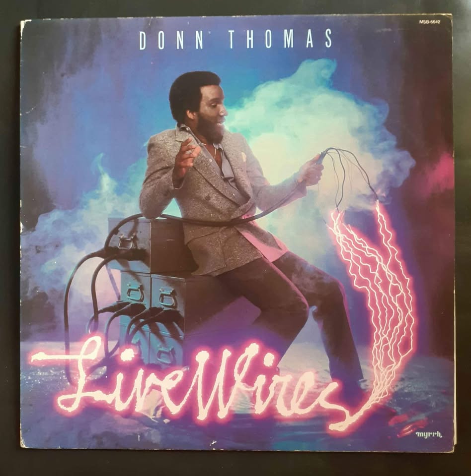 Donn Thomas – Live Wires LP Record Donn Thomas – Live Wires LP Record