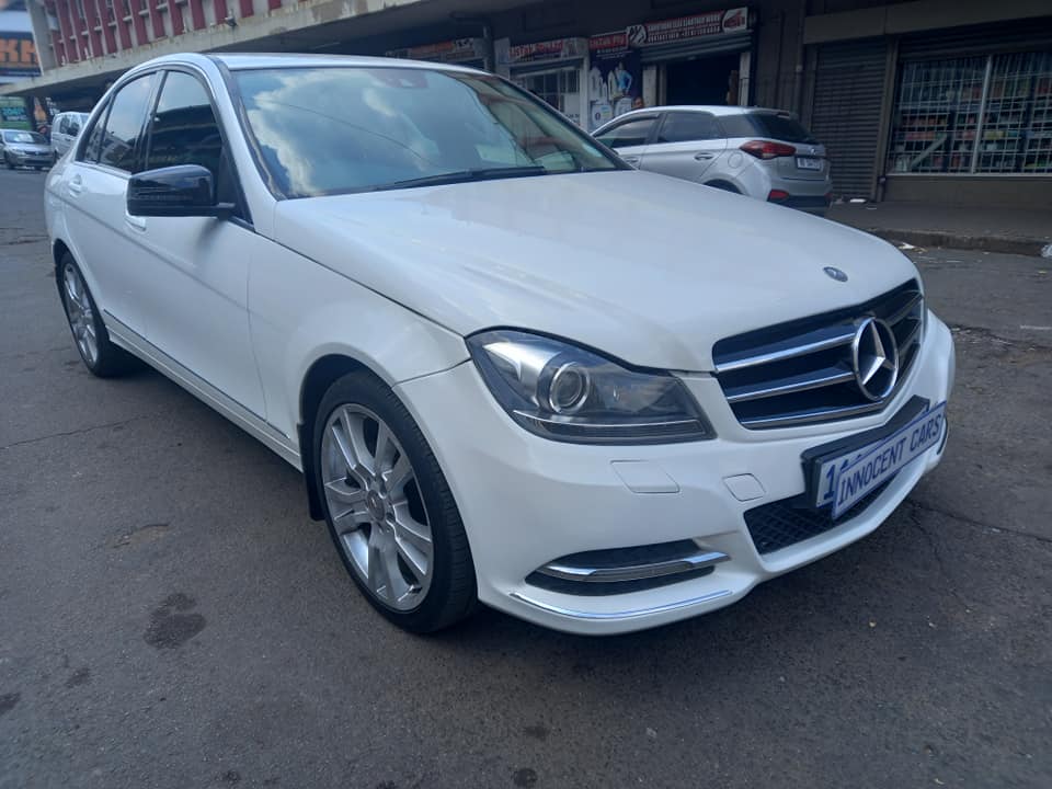 2014 MERCEDES BENZ C250 CDI DIESEL, AUTOMATIC TRANSMISSION, WHITE COLOUR,